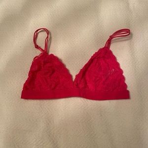 Hot pink bralette